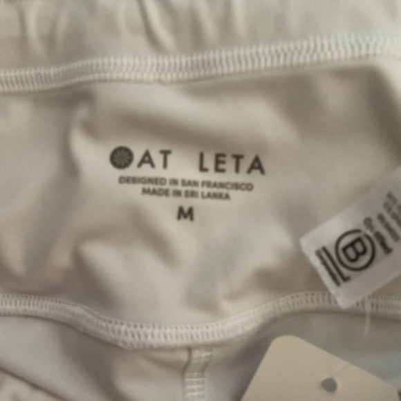 Athleta Womens White Athletic Tennis Skort Golf Activewear Size Medium - Picture 5 of 6